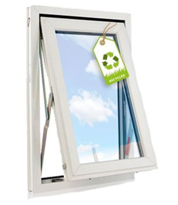 The Door and Window Centre Recycling uses processed material from old windows to create quality new windows.